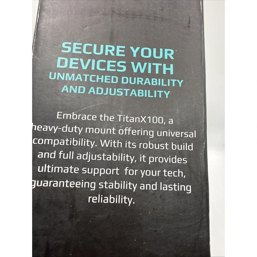 CarMount Universal Tech Mount Heavy Duty New For Smartphone & Action Cam Titan